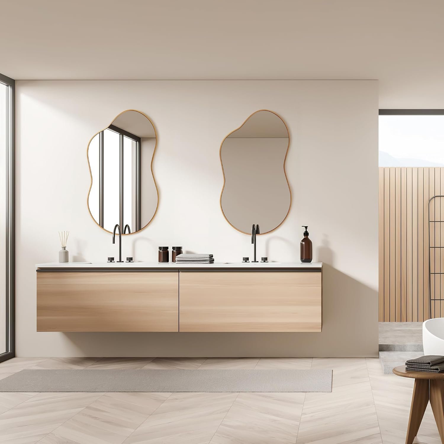 Irregular Wall Mirror - Image 2